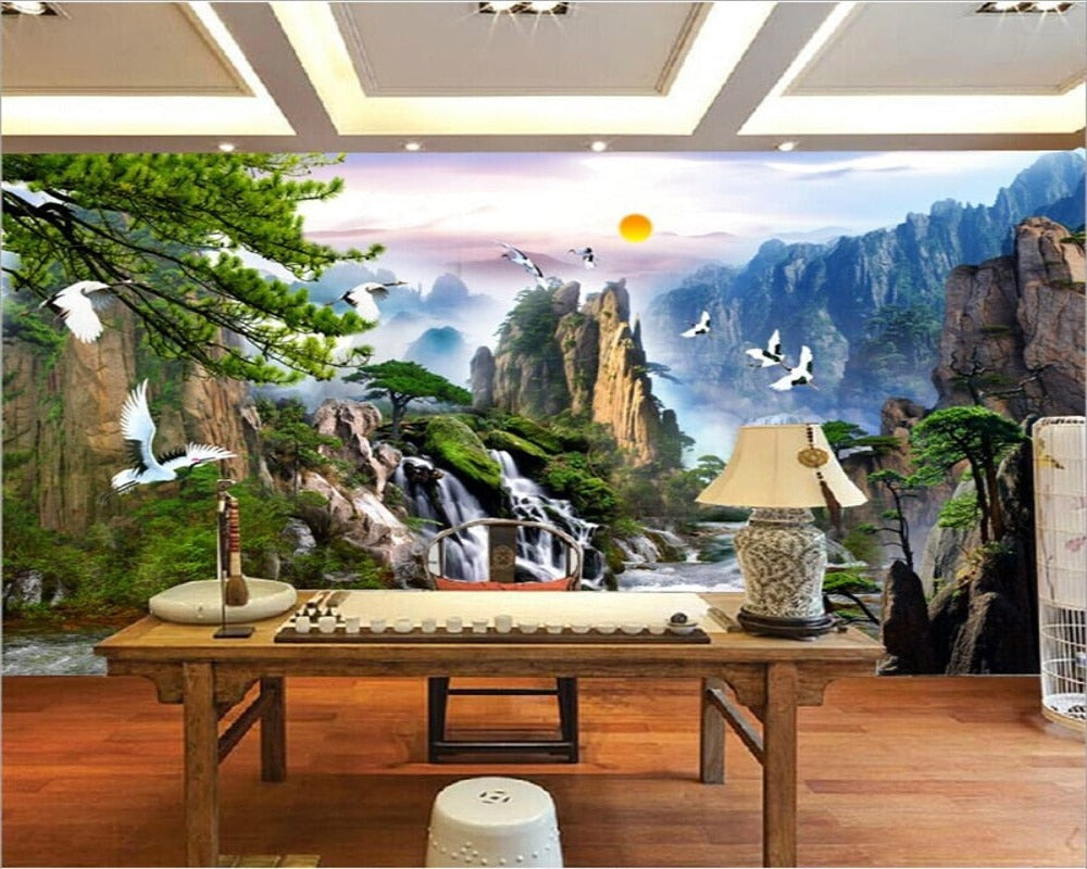 3D Wallpaper Napal Mountain SKU# WAL0316